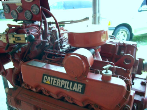 CATERPILLAR 3208 Fire Pump, 121 hp, 1000 gpm.